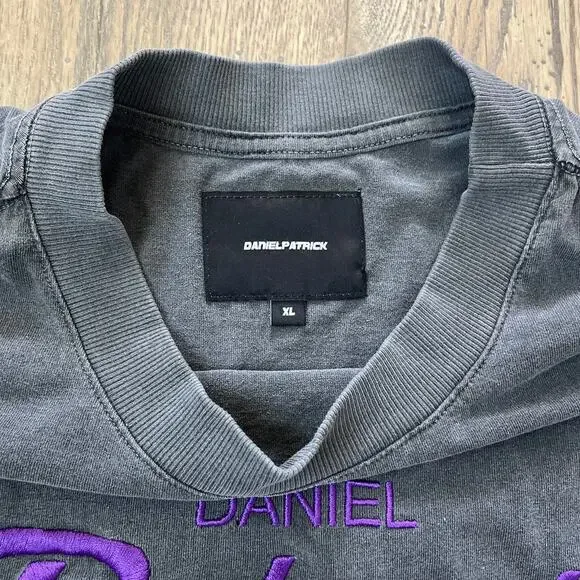 Daniel Patrick Embroidered T-Shirt Sz XL Streetwear